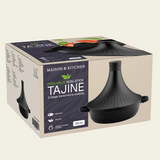 Vorbestellung – Tajine – Keramikbeschichtung – 28 cm – PFAS-frei – Schwarz