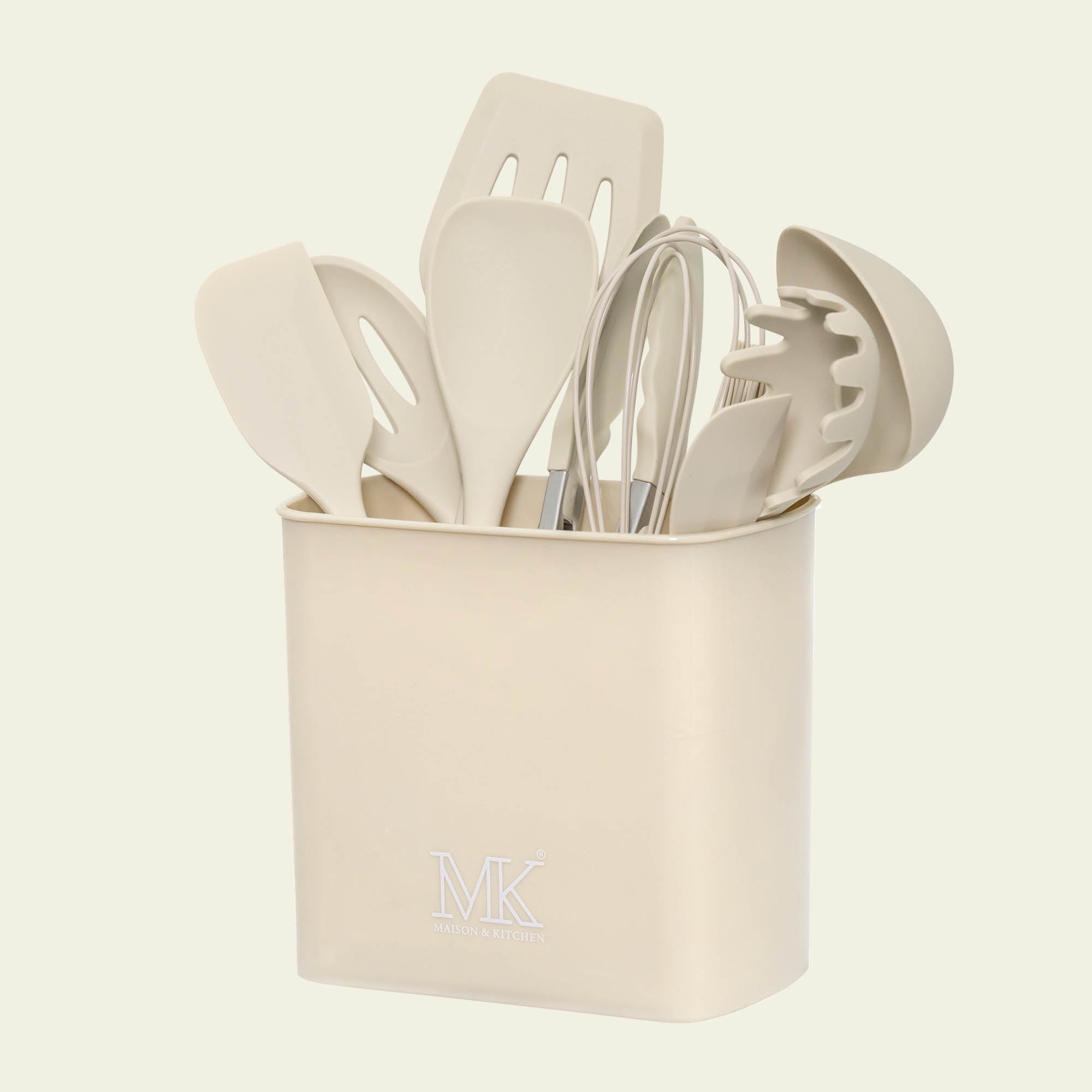Kookgerei - Keukengerei - 33 delig - BPA-vrij - Beige